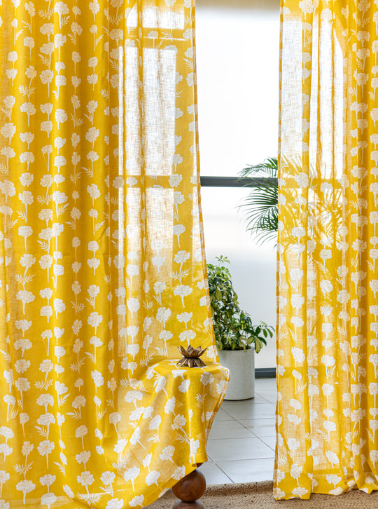Utsa Sheer Curtain (Set of 2)