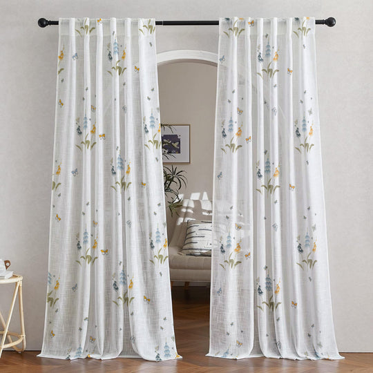 Titli Sheer Curtain (Set of 2)