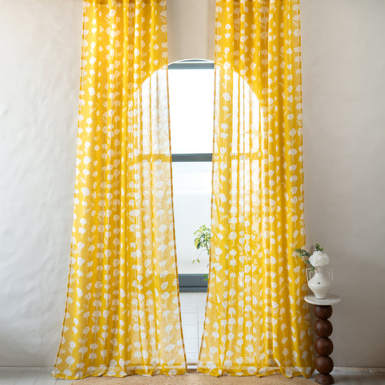 Utsa Sheer Curtain (Set of 2)