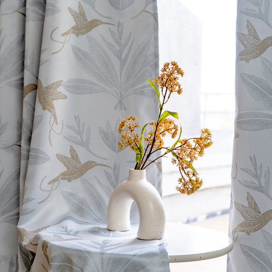 Uday 80% Dimout Curtain (One Panel)