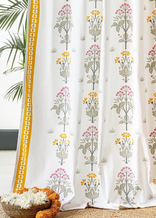Latha Room Darkening Curtain (Set of 2)