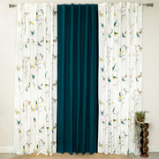 Shiri Room Darkening Combo Curtains