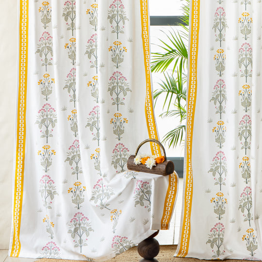 Latha Room Darkening Curtain (Set of 2)
