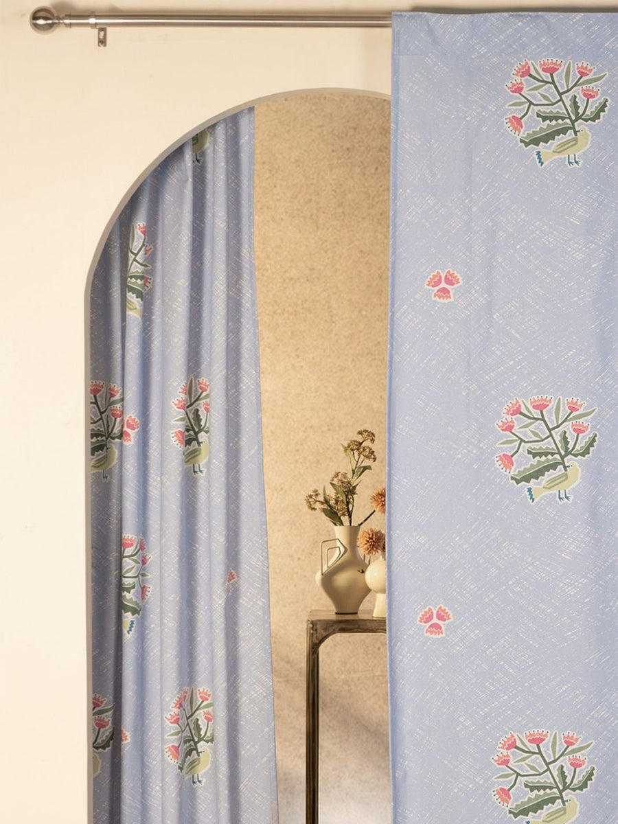 Pihu Room Darkening Curtain (Set of 2)