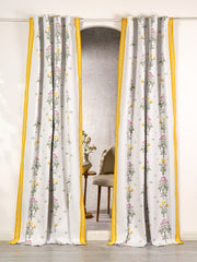 Latha Coated Blackout Curtain (Set of 2)