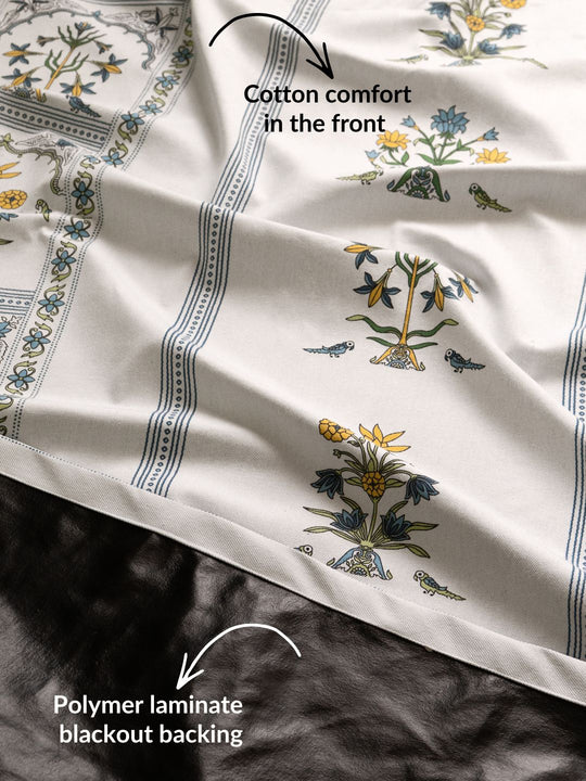 Sashi Coated Blackout Curtain (Set of 2)