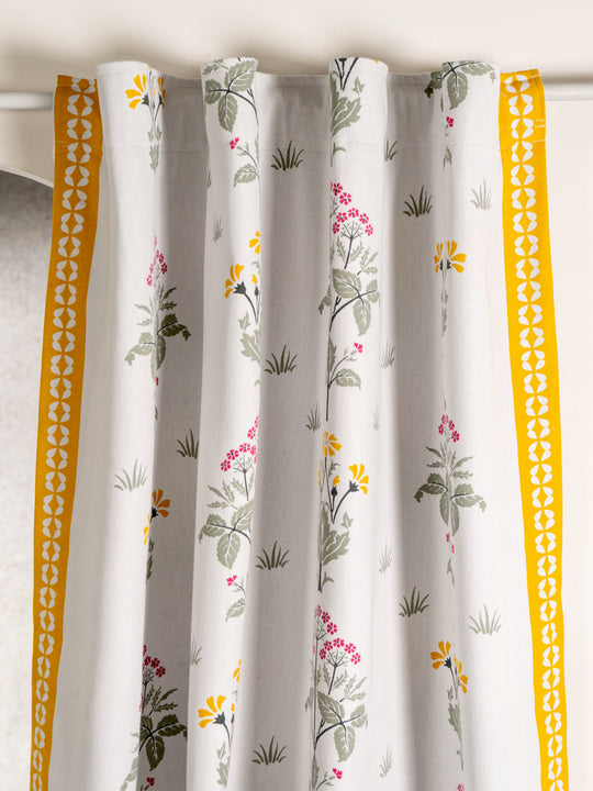 Latha Coated Blackout Curtain (Set of 2)